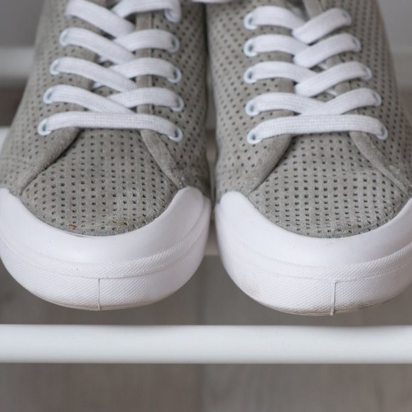 Rag & Bone New York Standard Issue Perforated Leather Sneakers - Picture 6 of 9